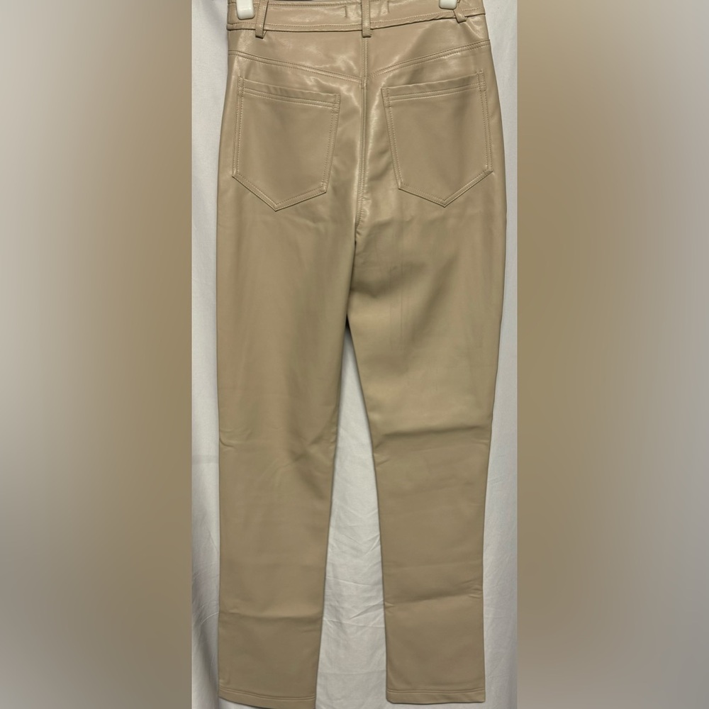 12th Tribe Vegan Leather Pants - Picture 6 of 9